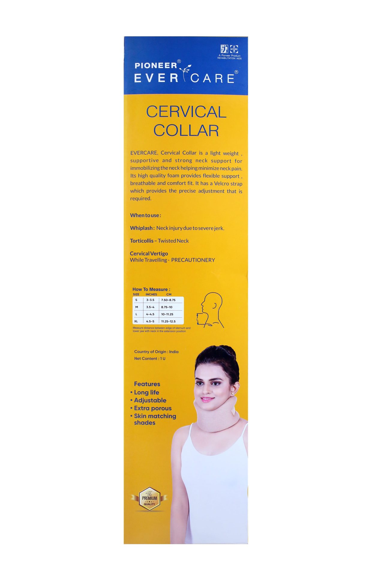Pioneer EverCare Cervical Collar